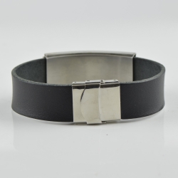 Baltic Amber with leather for men